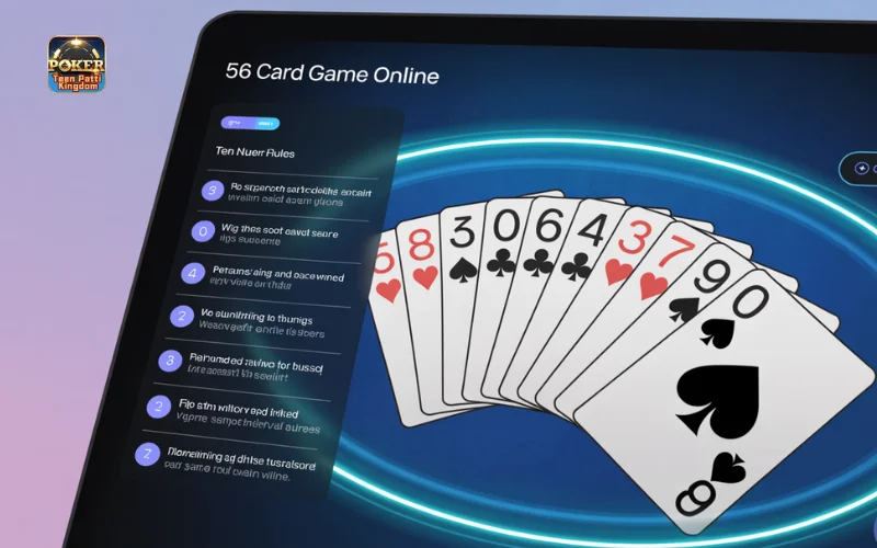 56 card game online