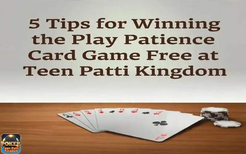 play patience card game free